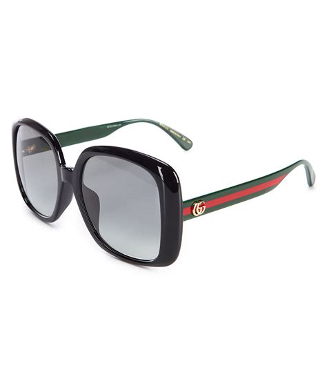 gucci 1116 square sunglasses|Gucci 56mm designer sunglasses.